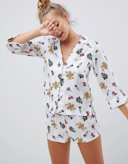 Patch Pocket High Waist shorts